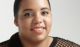 plus size model studio shoot happy smiling